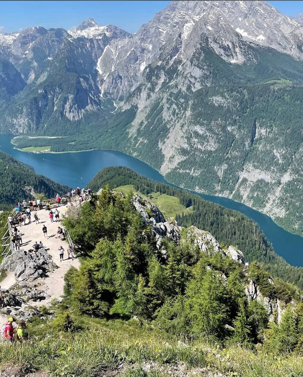Jenner (1874 м): вершина з видом на Königssee